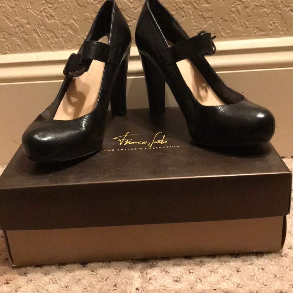 Franco sarto leather pumps